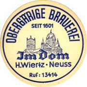 4212: Germany, Obergarige Brauerei Im Dom