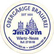 8337: Germany, Obergarige Brauerei Im Dom