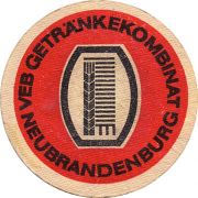 9687: Germany, Neubrandenburg VEB Getrankekombinat 