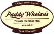 1111: Латвия, Paddy Whelan