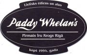 22183: Латвия, Paddy Whelan