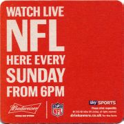 27708: USA, Budweiser (United Kingdom)