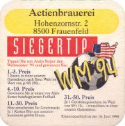 36605: Switzerland, Aktienbrauerei Frauenfeld
