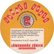 36616: Switzerland, Loewenbrau Zurich