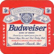 37668: Budweiser, 93x93 mm