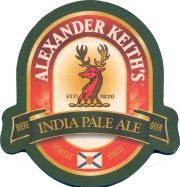 38446: Alexander Keith's, 104x108 mm