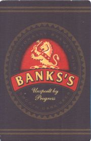38491: Banks's Hanson's, 76x117 mm