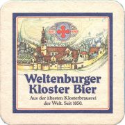 38706: Weltenburger, 91x90 mm