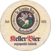 38732: St. Georgen Brau, 108x108 mm