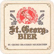 38740: St. Georgen Brau, 93x93 mm