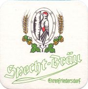 38741: Specht-Bräu, 90x90 mm