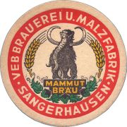 38749: Mammut Bräu, 107x107 mm