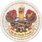 38806: Buergerbrau Hof, 107x107 mm