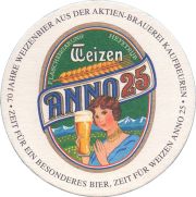 38809: Aktienbrauerei Kaufbeuren, 108x108 mm