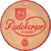 39084: Radeberger, 108x107 mm