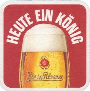 39121: König Pilsener, 93x93 mm