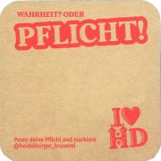 39124: Heidelberger, 93x93 mm