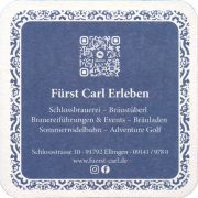 39239: Germany, Fuerst Carl, 93x93 mm
